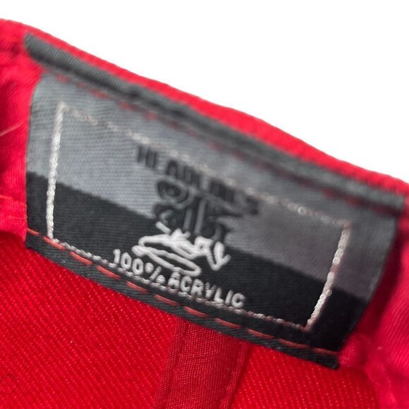 Basketball Cap Hat Unisex Red Black Green Snap Back‎ Adjustable - Picture 5 of 5